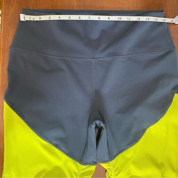 Zyia Neon Yellow Parallel Luxe Hi-rise 7/8 Leggings size XXL - Picture 7 of 14